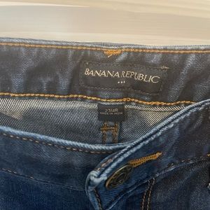 Banana Republic Womens Jeans Size 27/4R Blue Jeans